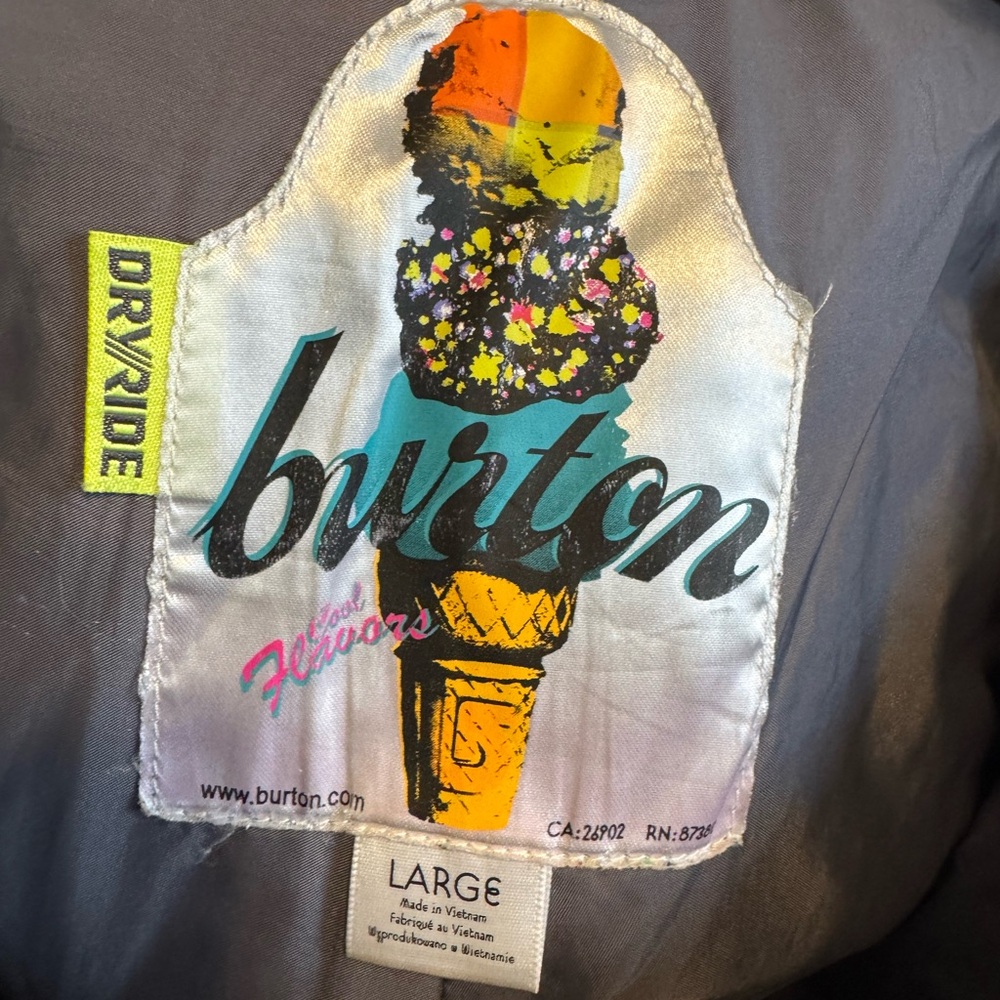 Burton Midnight Black Ski/Snowboarding Pants - Picture 2 of 5